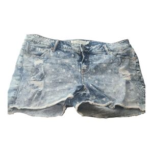 Torrid | Heart Jean Shorts Plus Size 18